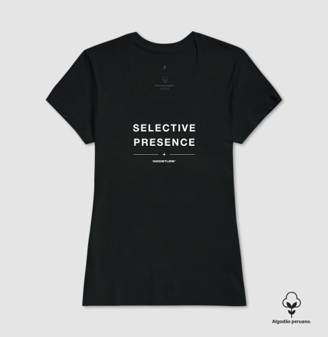 Camiseta Algodão Peruano - SELECTIVE PRESENCE - comprar online