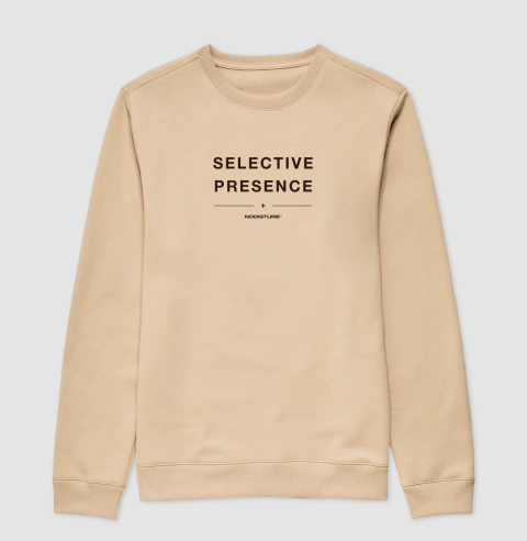Suéter Moletom - SELECTIVE PRESENCE - loja online
