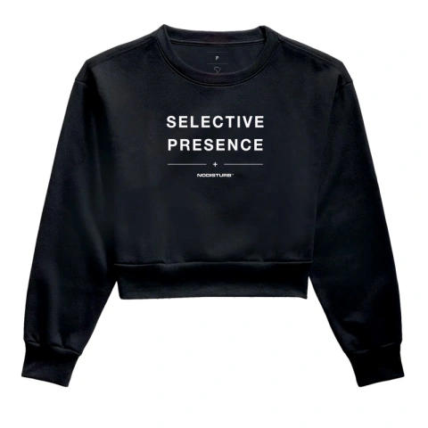 Cropped Moletom - SELECTIVE PRESENCE - comprar online