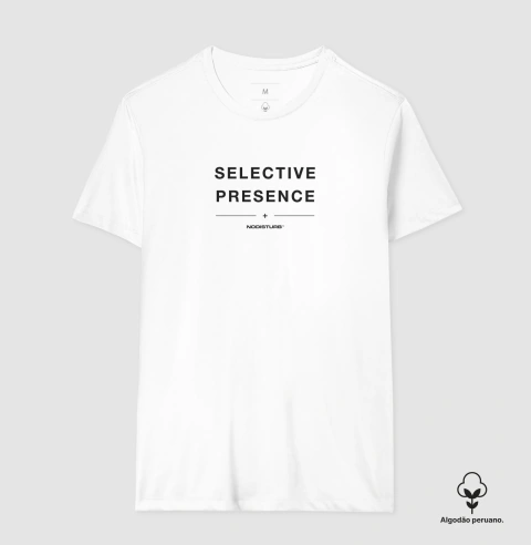 Imagem do Camiseta Algodão Peruano - SELECTIVE PRESENCE