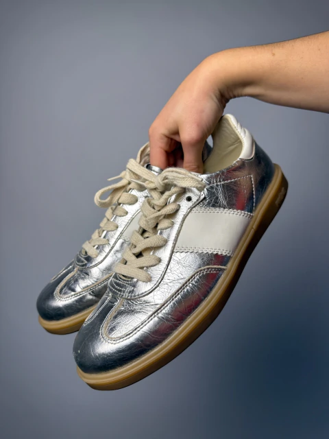 Zapatillas Prune metalizadas