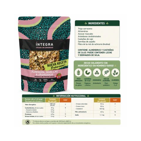 Granola íntegra