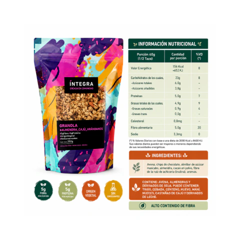 Imagen de Granola íntegra