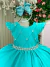 Vestido Ysa Kids Francine Verde Tiffany - Comercial A C