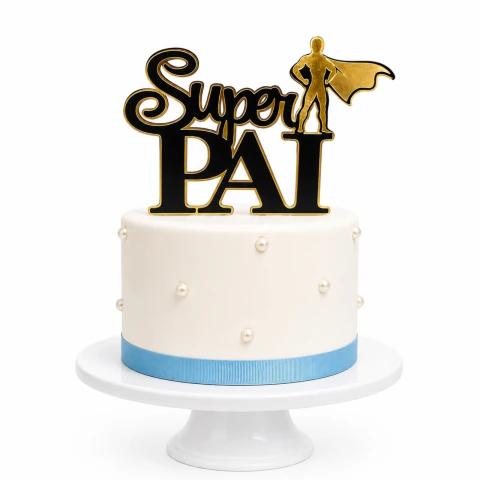 Topo de Bolo - SUPER PAI