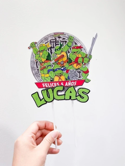 Topper Tortugas Ninja