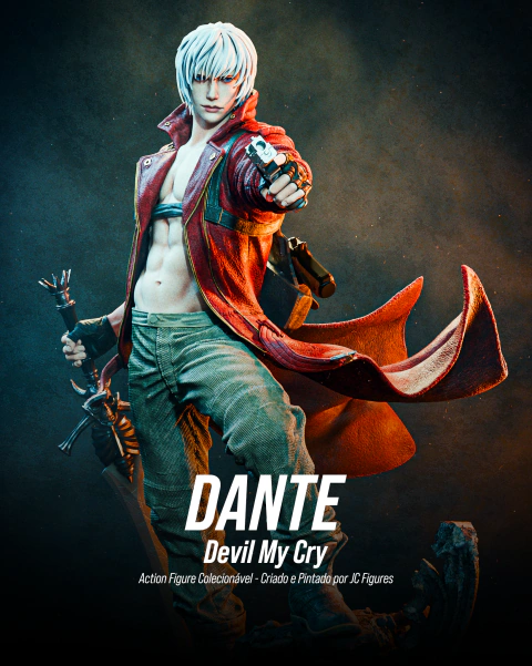 Dante Devil My Cry - Figure Colecionável