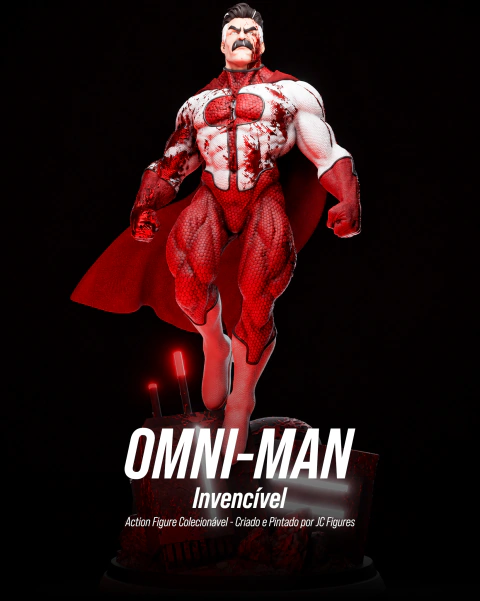 Omni-Man Invencível - Figure Colecionável