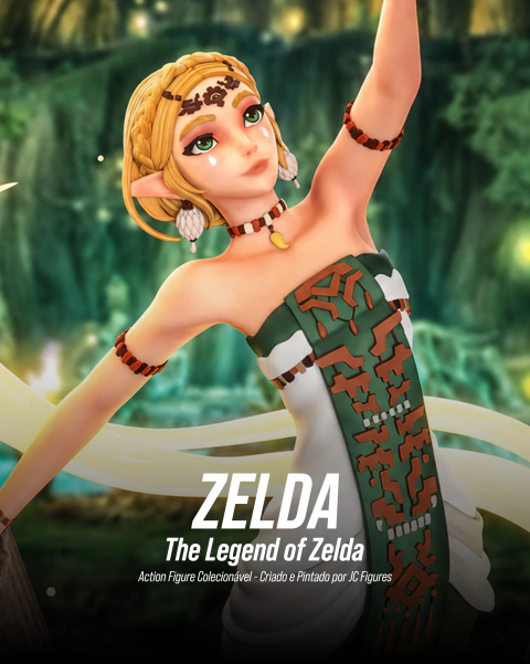 Zelda The Legend of Zelda - Figure Colecionável