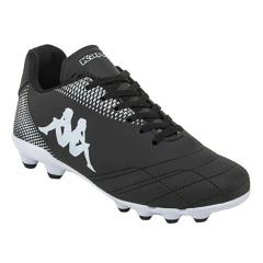 Botines Kappa Hombre Verona Fg Fútbol 11 negro blanco (103-138145) - bompie