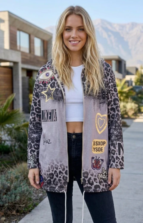 Chaqueta gamuza 12563