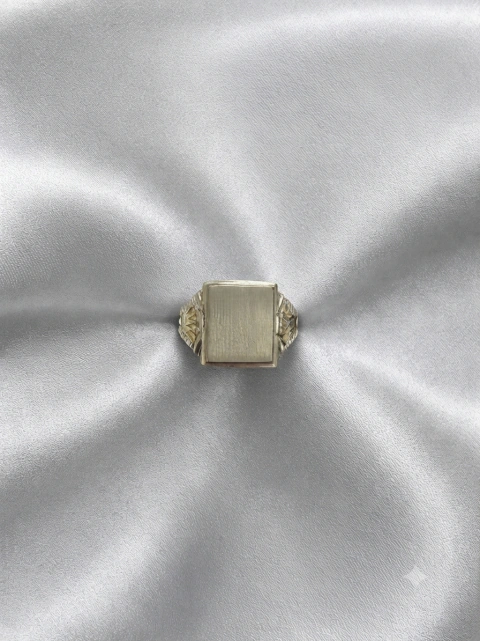 Sello cuadrado Plata y Oro