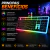 Teclado Gamer RGB USB LEHMOX LEY-2088 com Teclas Silenciosas e Layout Completo na internet