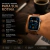 Smartwatch com Tela Ampla e Pulseira Marrom Microwear - loja online