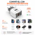 Carregador Turbo 20W com USB-C PD e USB-A QC 3.0 Keidi na internet