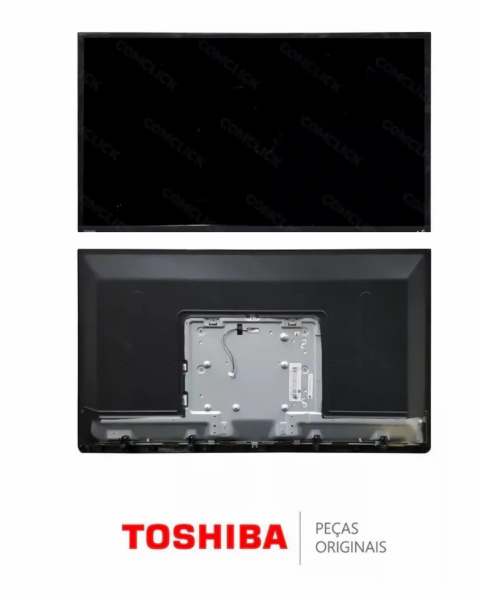 TELA DISPLAY TV LED 48" Semp Toshiba 48L2400 Full HD 3 HDMI 2