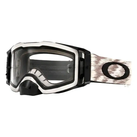 Antiparra Oakley Front Line MX Matte White Speed con Lente Clear