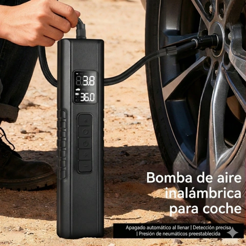 Mini Compresor de Aire Digital 12V Pantalla LED - comprar en línea