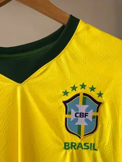 Camisa Brasil Amarela Masculina – Modelo Torcedor 2026 - comprar online