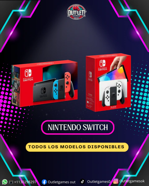 Nintendo Swich - Todos los modelos disponibles