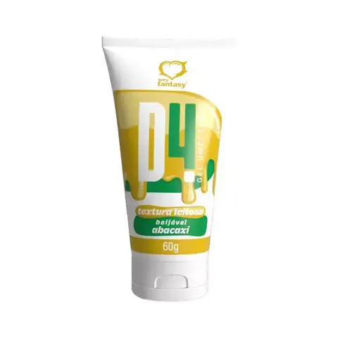 D4 GEL UMECTANTE BEIJÁVEL COM TEXTURA LEITOSA 60G SEXY FANTASY na internet
