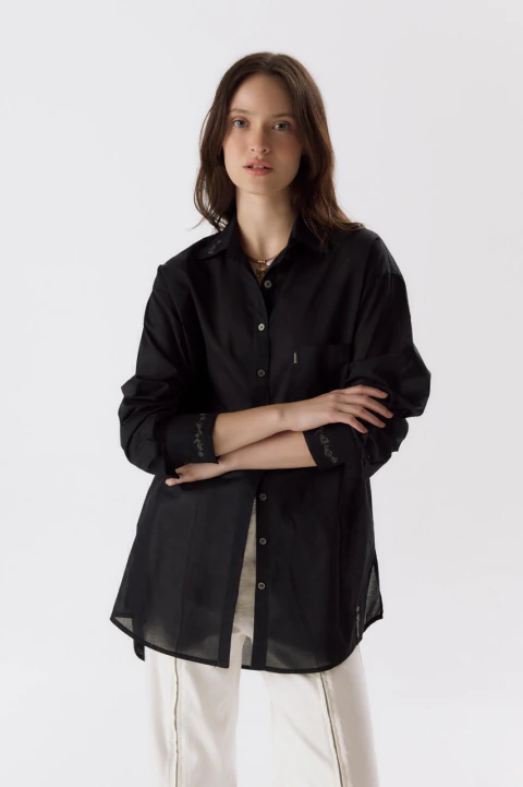 CAMISA SIEBERI NEGRA