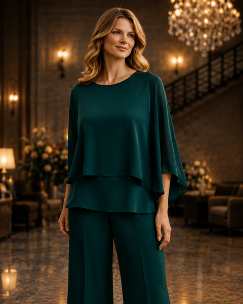 Blusa capa de gasa - Artículo 1869 - tienda online