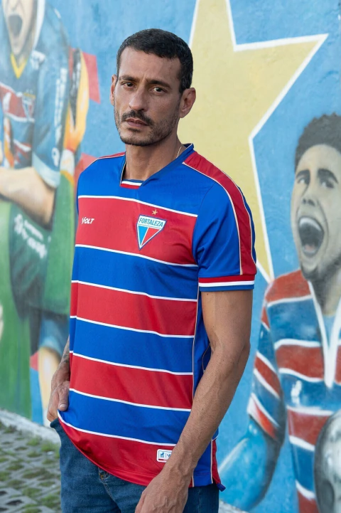 Camisa Oficial Fortaleza Tradição Jogo 1 2026 Masculina Volt
