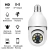 KIT 3x Câmeras Lâmpadas de Segurança Vigilância Wi-Fi 360° - loja online