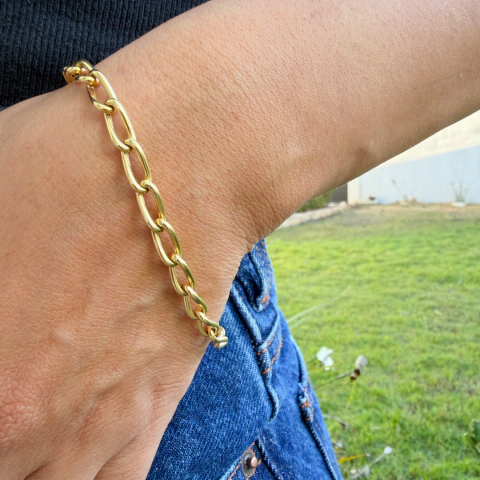 Pulseira Grumet Alongado