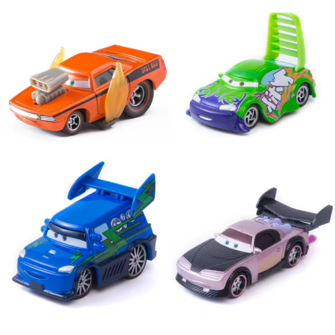 Set 4 Autos De Cars Dj Wingo Boost Estornudos