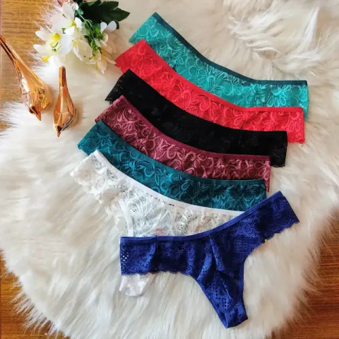 Calcinha Fio em Renda Sensual