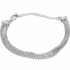 Pulseira Riviera Tripla 20cm / 2mmx3
