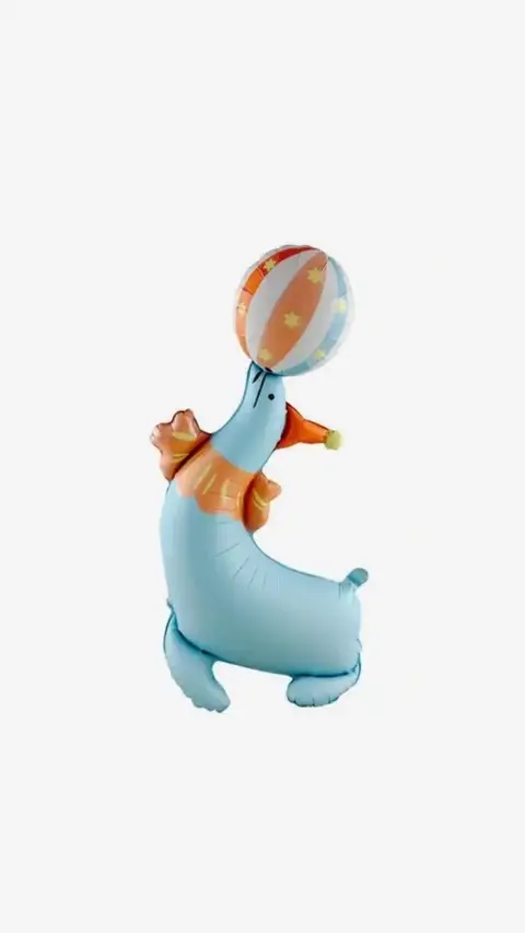BALÃO FOIL FOCA CIRCO