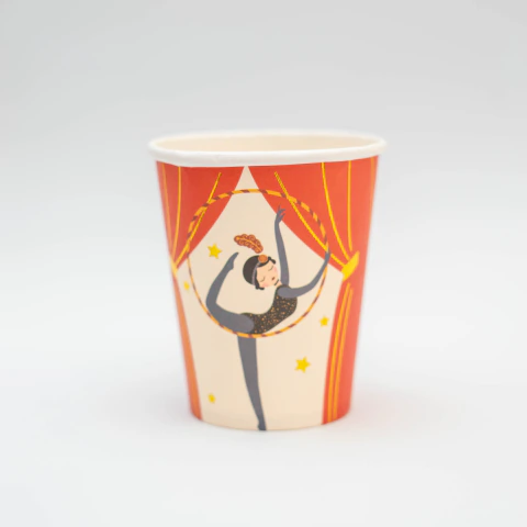 COPO DE PAPEL CIRCO - BAILARINA