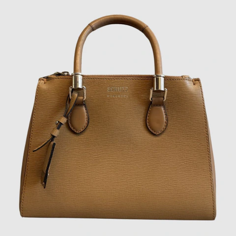 Bolsa Schutz Lorena Couro Marrom