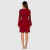 Vestido Transpassado Mangas Sino - comprar online
