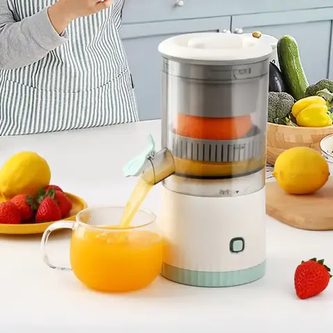 Espremedor Elétrico de Frutas Automático | Laranja, Limão e Outras Frutas