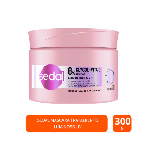 SEDAL MASCARA TRATAMIENTO LUMINOSO UV 300G