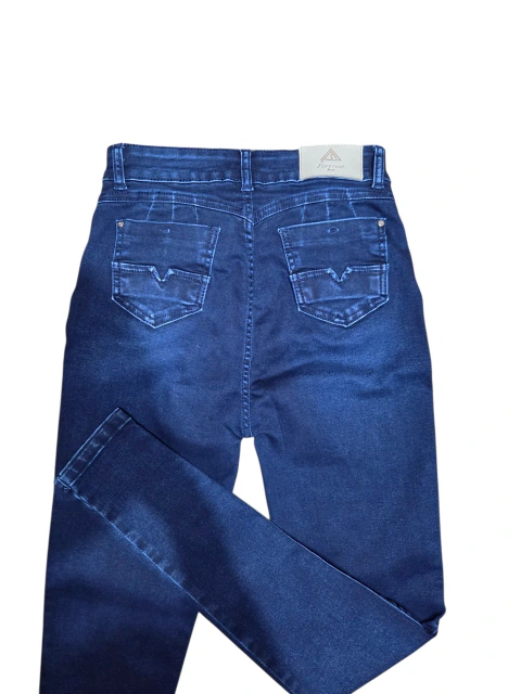 Pitillo tachas azul foco