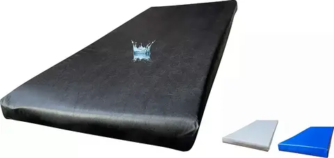 Capa de Colchão Solteiro com Zíper 188 x 88 x 17-21 cm - Preta - Linha Lite