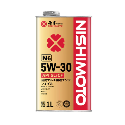 N6 5W-30 - Aceite Sintetico Multiaplicacion