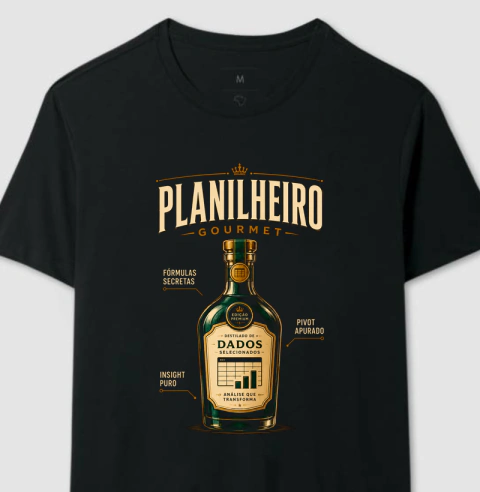 Camiseta Planilheiro Gourmet