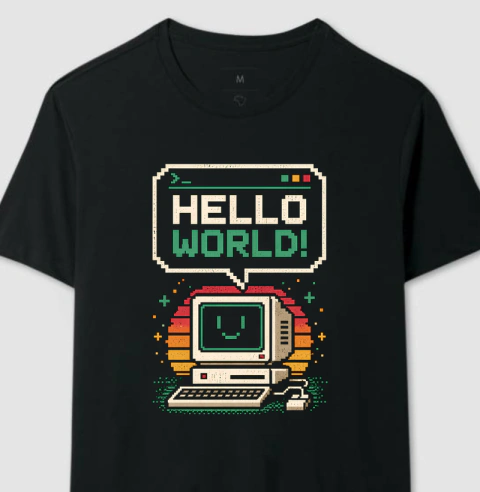 Camiseta Hello World