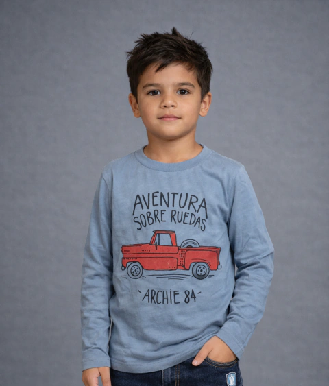 Remera Memo Est.varias Aventura en internet