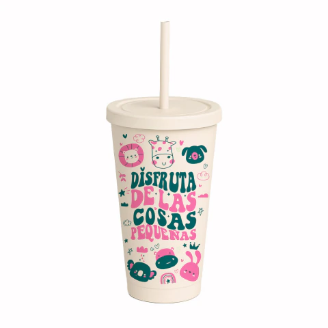 Vaso Eco Sorbete Decorado 460ml