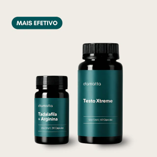 Tadalafila + Arginina + Testo Xtreme