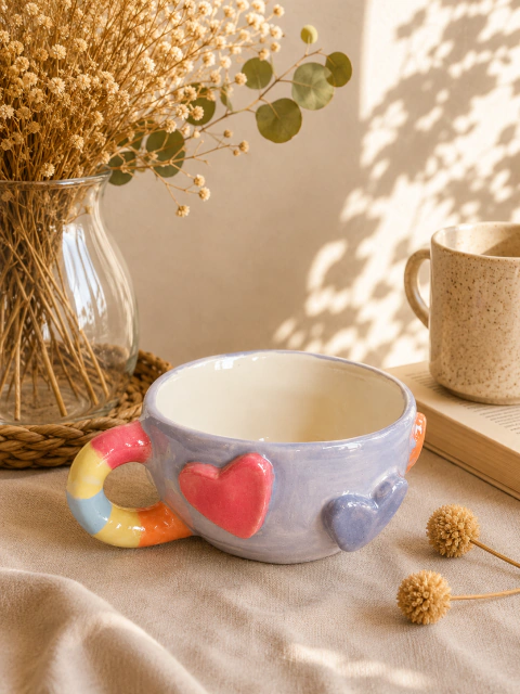 Taza de te Corazones