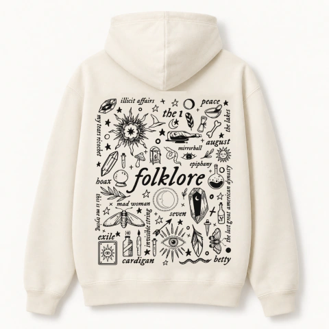 BUZO - REMERA TAYLOR SWIFT │FOLKLORE SYMBOLS