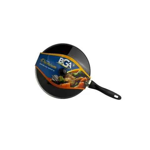 Sartén Teflon Premium con Tapa N° 26
